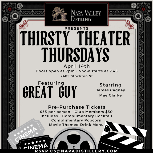 Thirsty Theater Thursday 4/14/22